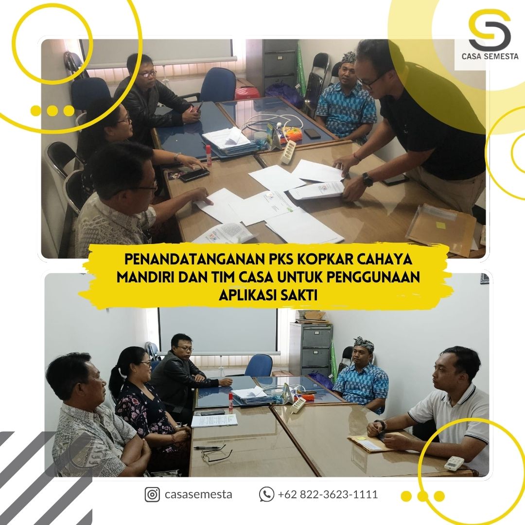 Langkah Digital! Penandatanganan PKS Kopkar Cahaya Mandiri untuk Implementasi Platform SAKTI.